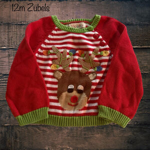 12m Zubels Reindeer Sweater